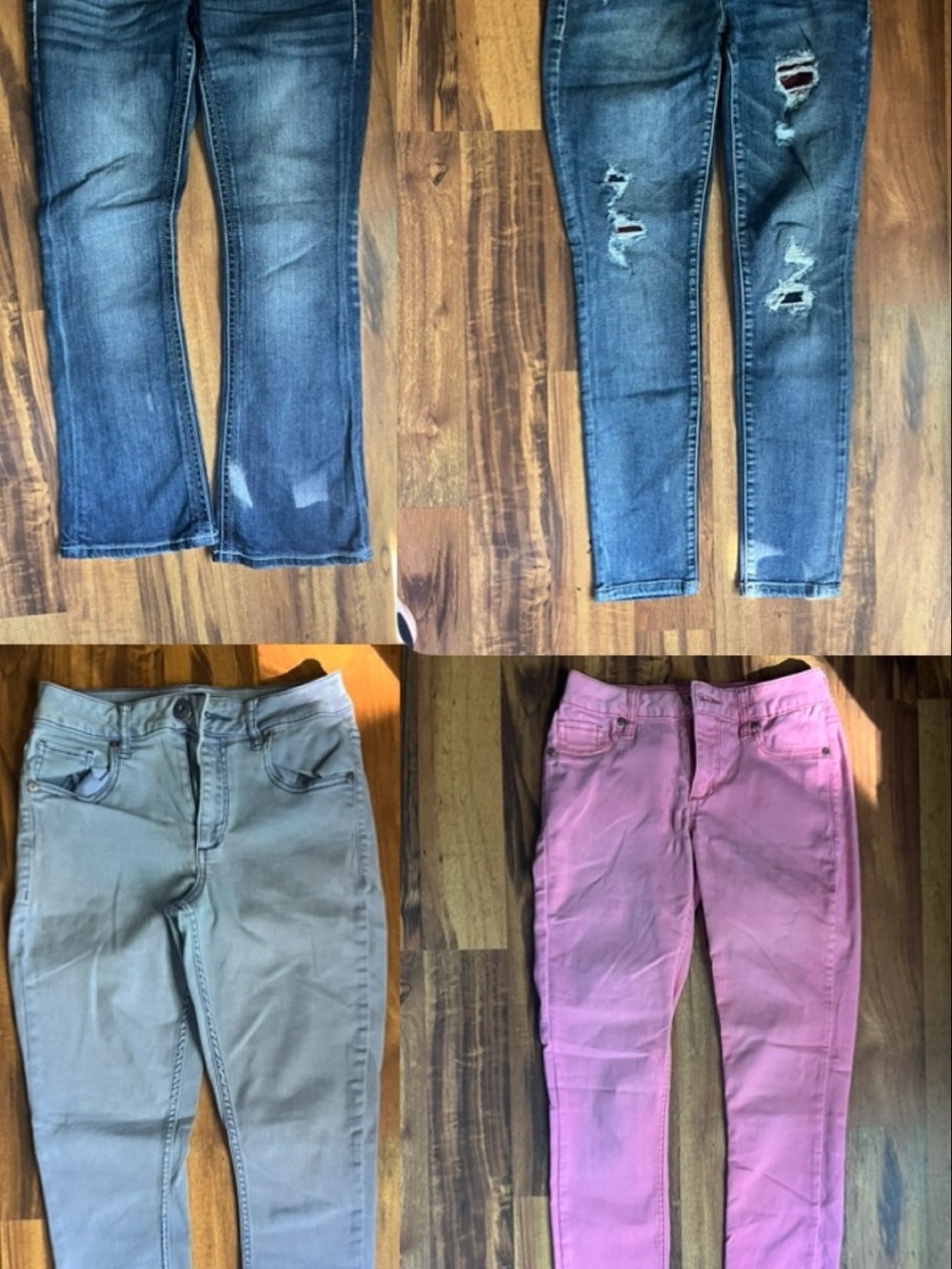 Maurices Women’s Size 2 Mixed Denim & Colored Jeans Bundle